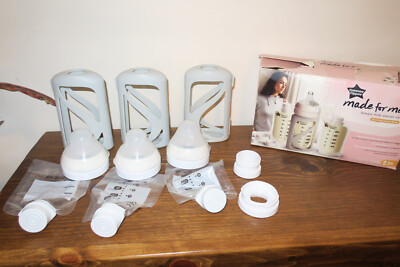 NEW   set 3x Bottle-Bag   TOMMEE TIPPEE   MADE FOR ME BREAST MILK STARTER KIT