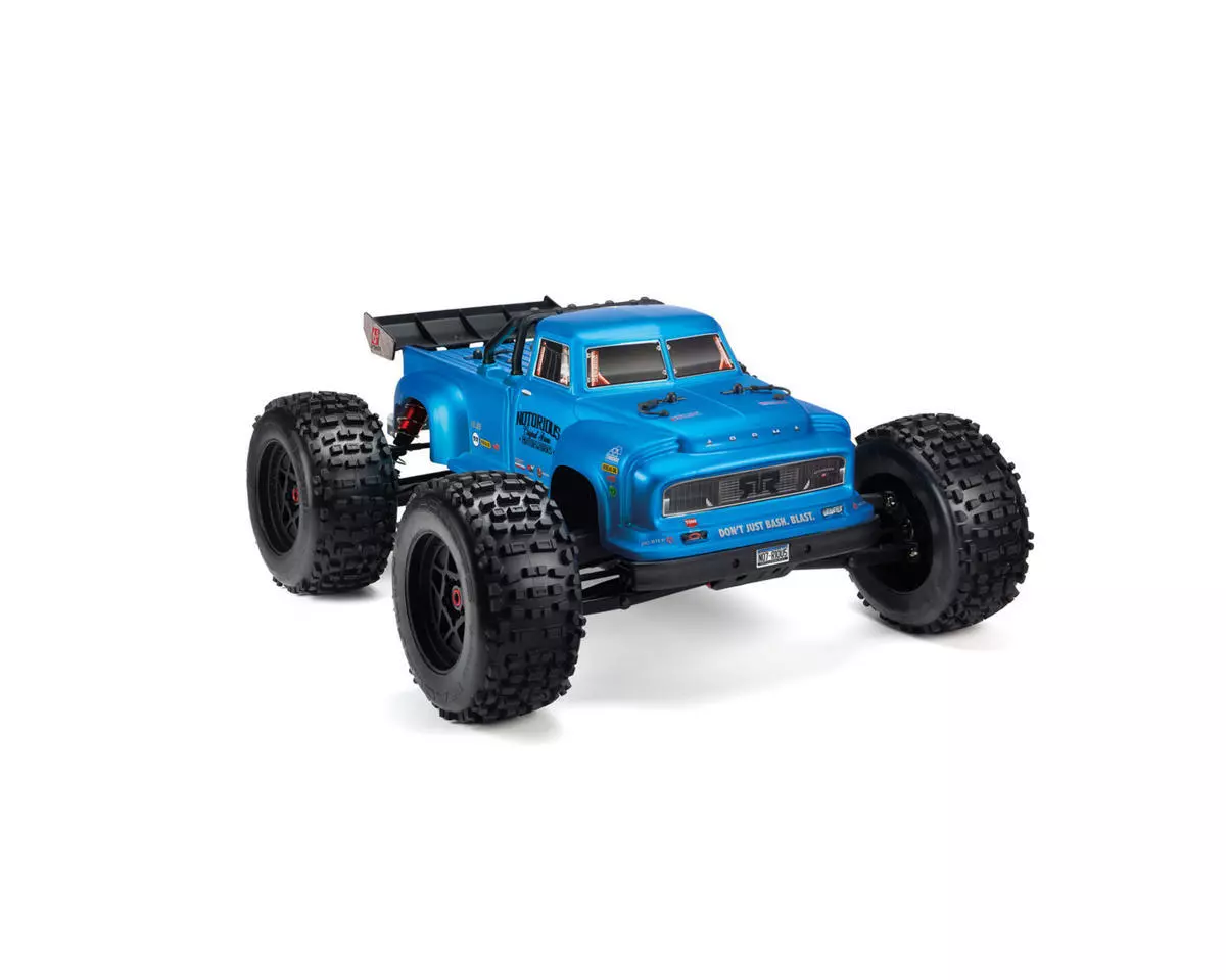 Arrma Notorious 6S BLX Real Steel Painted Body Blue ARA406152