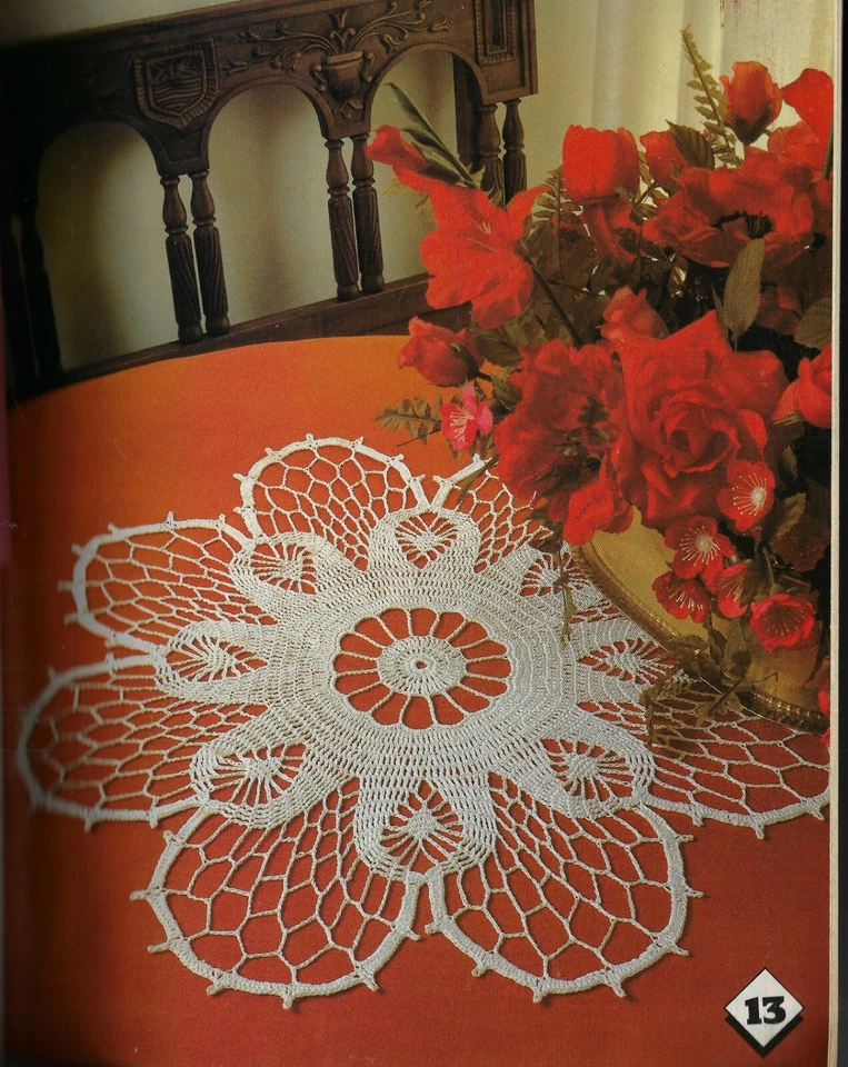 1983 Magic Crochet No.28 Magazine- 27 Crochet Designs/Patterns - Image 4 of 4