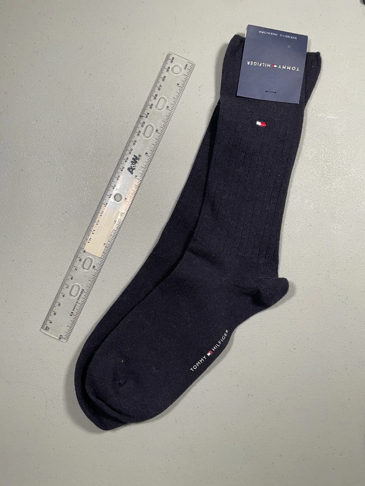 Новый с Ярлыками лот из 3 больших носков (размер 8-12) - Tommy Hilfiger, счастливые носки, конный - Изображение 4 из 4