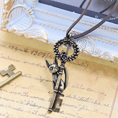 Japan Studio Ghibli Kiki's Delivery Service Antique Key Necklace Donguri Closet