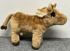 Dakin Nature Babies Alfalfa Brown Cow Realistic 9" Plush Stuffed Vintage 1981