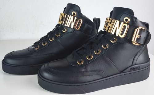 MOSCHINO Knöchel-Sneaker Damen Schuhe High-Top Sneaker Sportschuhe Gr.37 NEU - Bild 6 von 16