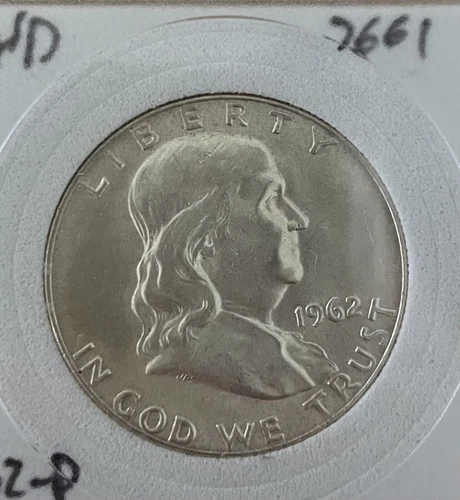 1962 (P) - Franklin Half-Dollar VF