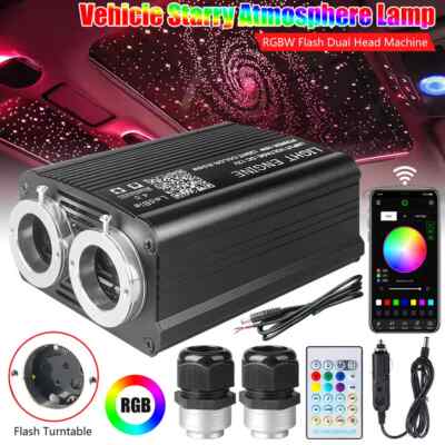 1200pc Car Home Headliner Star Light kit Roof Twinkle Ceiling Lights Fiber Optic