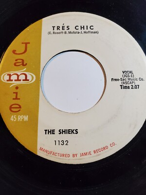 GEOFF GILMORE AND THE SHIEKS -  TRES CHIC - JAMIE  # 1132  1959 VG F183