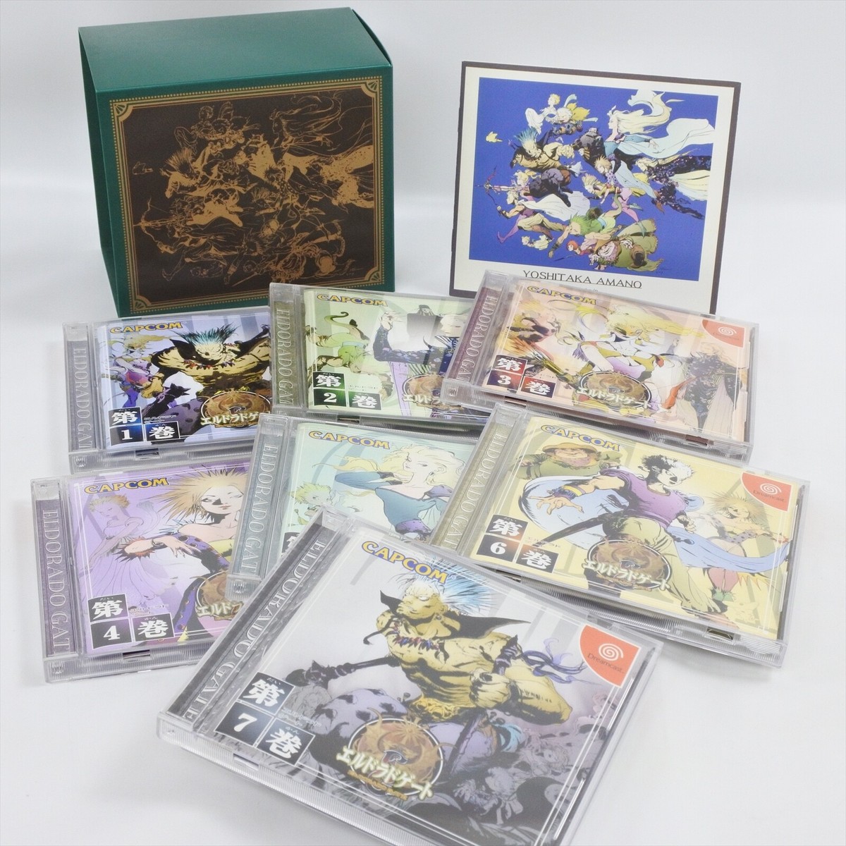 ELDORADO GATE 1-7 Complete Set Sega Dreamcast Japan 1099 dc | eBay