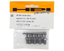 HPI BUNDLE A316 - Rod end 5.8x12mm  Z653 -racing nut