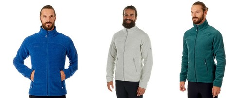 Mammut Innominata Advanced ml Jacket Green, Mens Polartec Fleece Jacket, Size XL - Color Dark Teal Melange