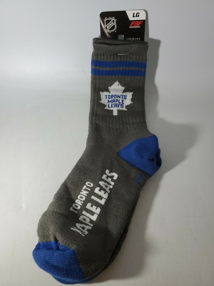 Toronto Maple Leafs NHL Socks Size Large 10-13
