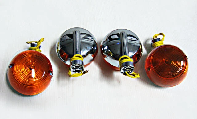 Fit HONDA CB100 CL100 SL100 XL100 XL125 S90 TURN SIGNAL SET (PLASTIC)  #BI615# Foto 3 de 4