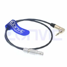 Timecode Cable 3.5mm Jack Tentacle to Arri Alexa Mini LF ZCAM E2 0B 5 Pin 664
