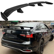 For VW JETTA MK6 MK7 11-24 54" Pro Style Car Rear Trunk Spoiler Wing Matte Black