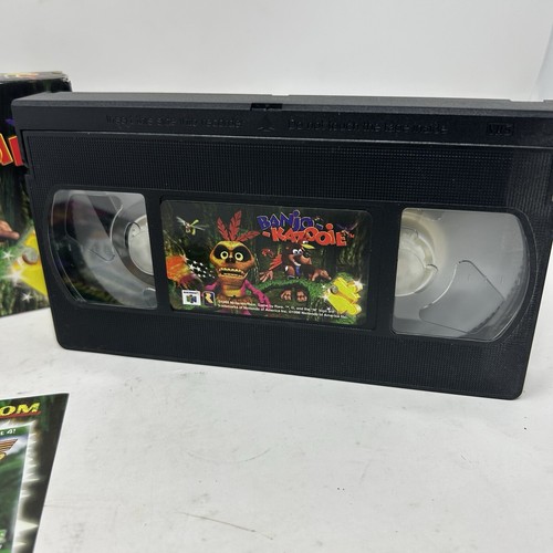 Banjo Kazooie N64 Promotional VHS Tape 1998 Nintendo Power Promo Video - Picture 3 of 7
