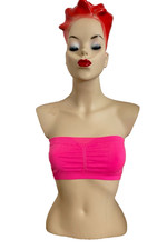 Charlotte Russe PINK Tube Top Style BRALETTE Size Small