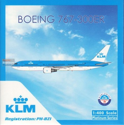 PHX11779 1:400 Phoenix Model KLM Boeing 767-300ER Reg #PH-BZI