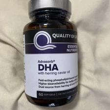 Quality Of Life DHA with Herring Caviar Oil 60 Softgels *
