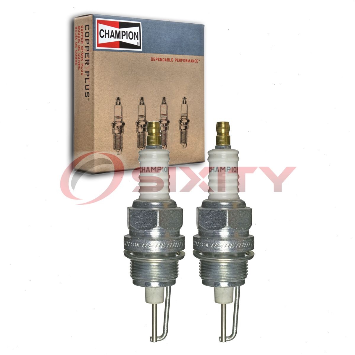 2 pc Champion Industrial 589 Spark Plugs for W89D TT15 912 18 17EX 17E kd