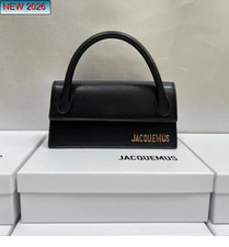 Leather Handbag Black   Le Chiquito Style, Jacquemus