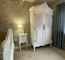 Louis French Bedroom Furniture Set 4-Piece