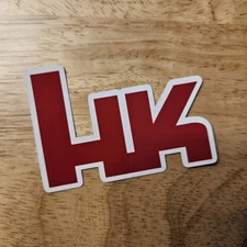 HK Vinyl Sticker - Heckler & Koch - Gun - Sporting Goods - Shooting