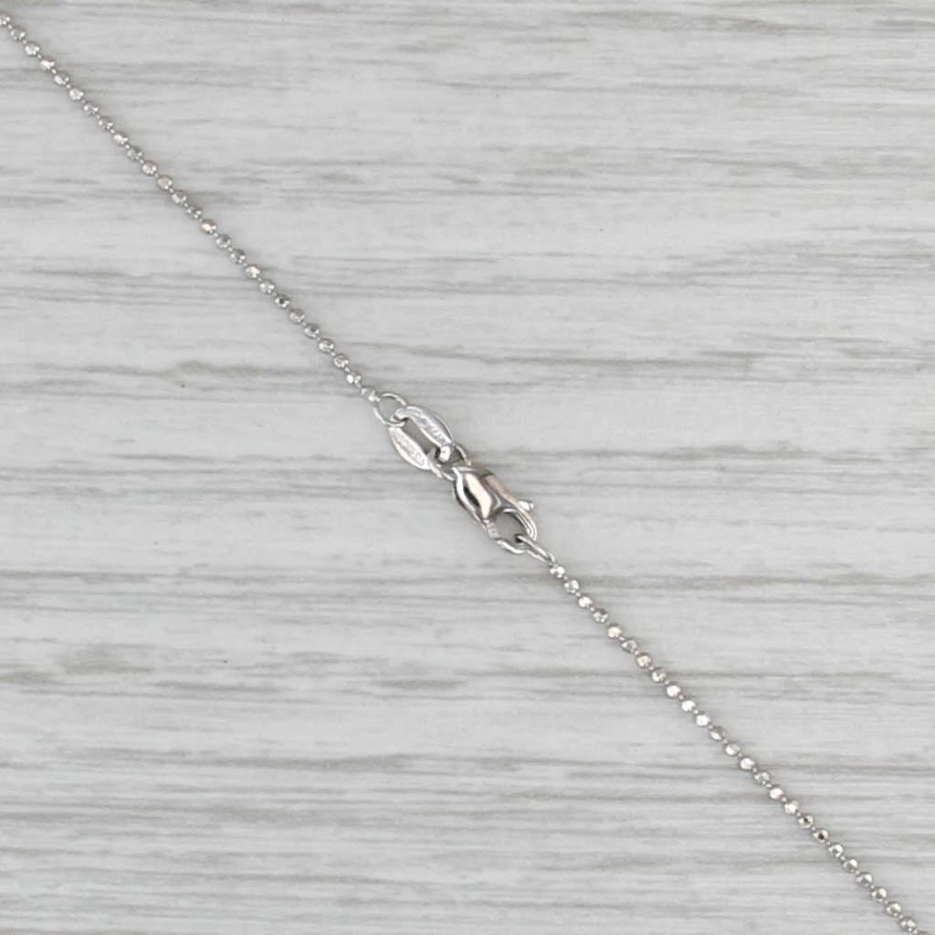 0.39ctw Diamond Cluster Interlocking Circles Pend… - image 4