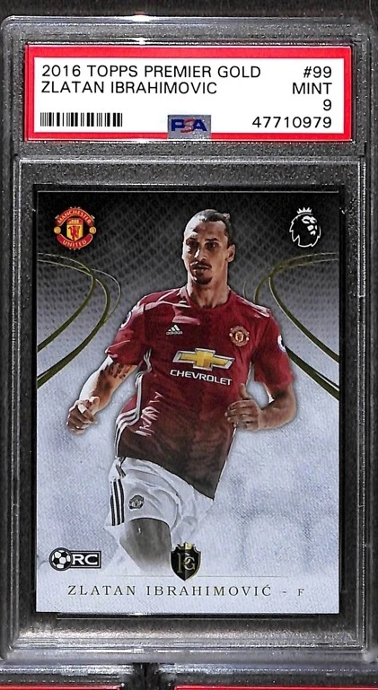 Zlatan Ibrahimovic trading card