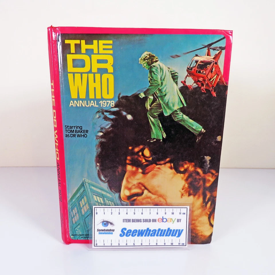 The Dr Who Annual 1978, Tom Baker as The Doctor Vintage Hardback Book - Image 2 of 4