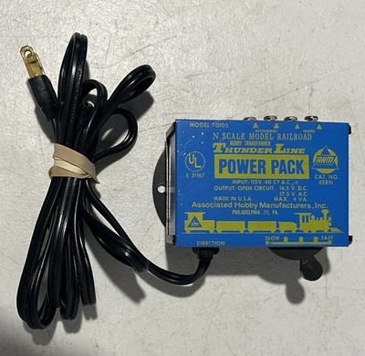 AHM Thunder Line Power Pack Train Transformer Model 70105 N Scale
