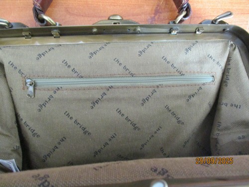 BORSETTA A MANO THE BRIDGE ORIGINALE VINTAGE - Imagen 4 de 9