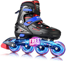 Patines en l nea para ni os y ni as con ruedas iluminadas