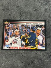 2019-20 Upper Deck Sibling Sensations Marcus & Nick Foligno #SS-15