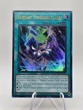 Radiant Typhoon Chant  | DOOD-EN061 | Ultra Rare | Doom of Dimensions | 1st Ed