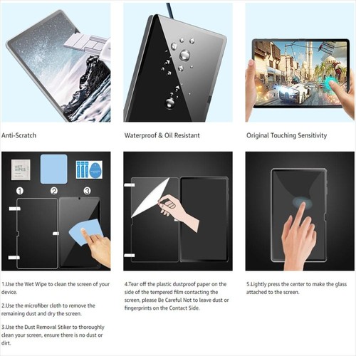 9H Hardness Screen Protector for Samsung Galaxy Tab S9/S9+/S9 Ultra - Afbeelding 5 van 14