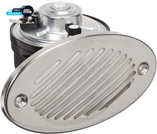 5190512 12V Hidden Flush Mount Marine Boat Horn 316 Stainless Steel