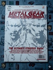 Konami Metal Gear Solid Official Mission Handbook Strategy Guide Exclusive Artw…