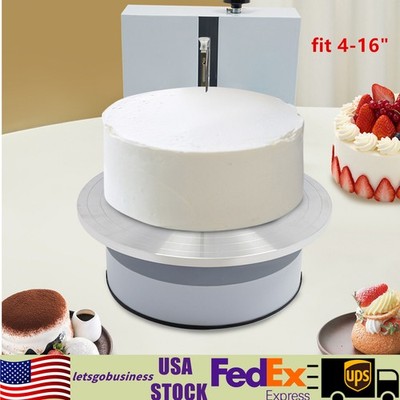 4-16'' Electric Cake Decorating and Coating Machine Laser Scale 0-320rpm