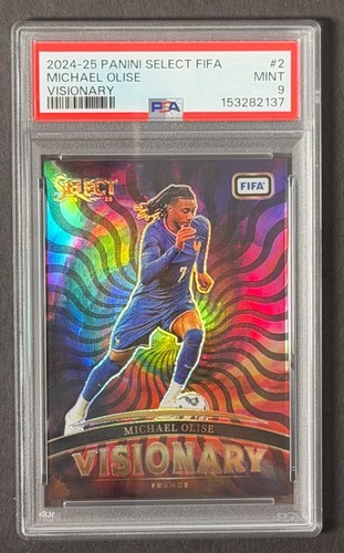 Michael Olise #2 2024 Panini Select FIFA Visionary card
