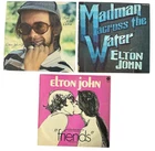 Lot of (3) Elton John LP Records