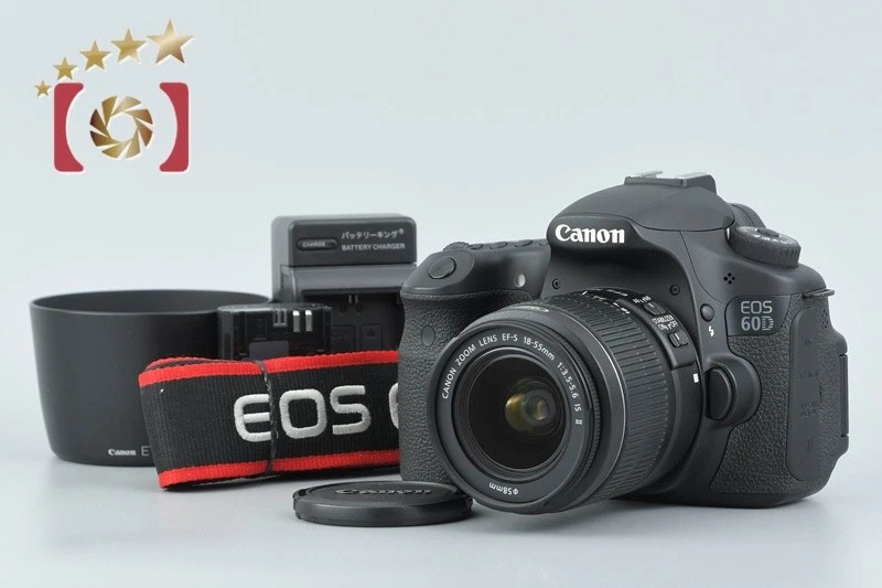 Boîtier Canon EOS 60D - 18 MP APS-C - Reflex Numérique (Occasion, Sans Boîte)