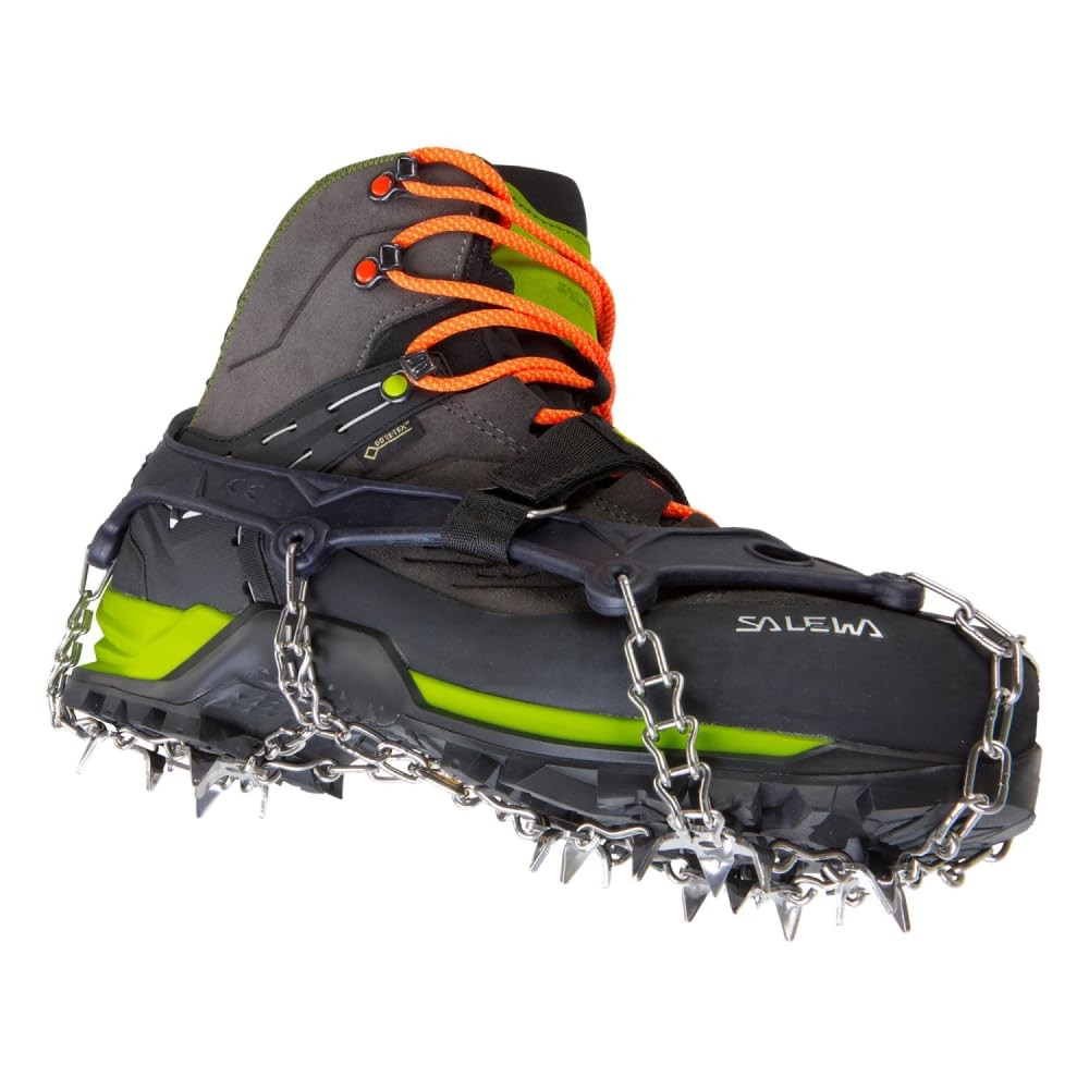 Salewa Mtn Spike Ramponi, Unisex Adulto, Black Night, S