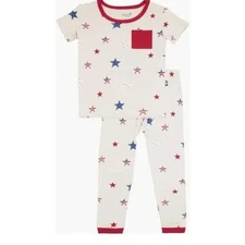 EUC Kyte Baby Stars and Stripes Pajamas Size 18-24 Months