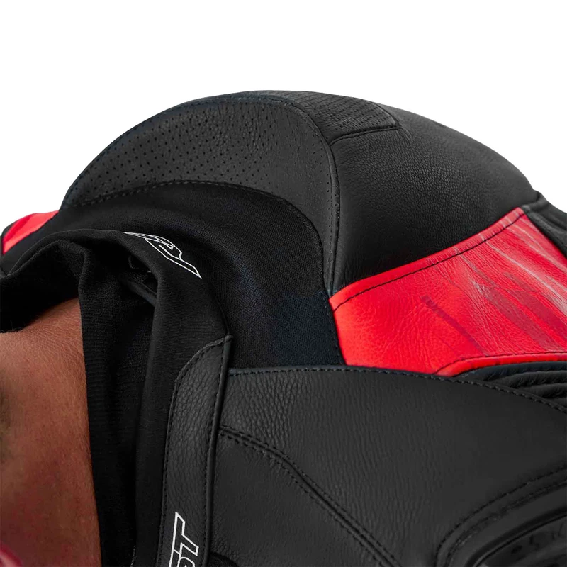 RST Tractech Evo D3O Leather Black Flo Red, photo 10 of 10