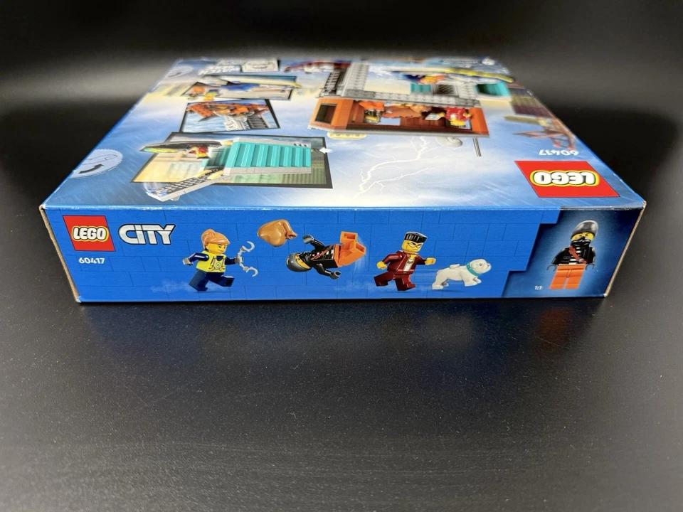 LEGO CITY 60417 Lancha Rápida de Policía y Escondite de Ladrones Nuevo y Precintado Foto 3 de 4