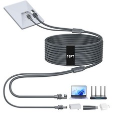 Starlink Mini 2-in-1 Power Ethernet Lead 5M DC USB-C Network Charging Cable