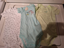 Carter's Child Of Mine Baby Neutral 3-Piece Animal Bodysuits Size 12 Months