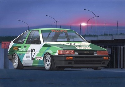 1/24 Zoll Up Serie Nr. 320 Trampio AE86 Levin Plastikmodell