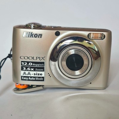 Nikon Coolpix L22 Silver Compact Digital Camera 12.0MP Optical
