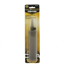 Flacon titane CVA produits poudre noire AC1386 léger silencieux peut contenir 5 onces