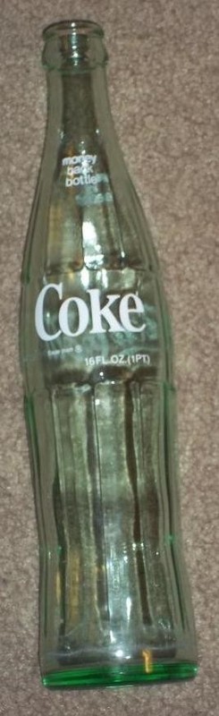 VINTAGE 16 OUNCE COCA COLA BOTTLE, TULSA, OKLAHOMA